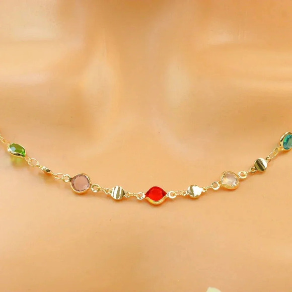 Minimalist Necklace, Sleek & Modern Design, Women’s Fashion, YC110464-N - Picture 10 of 10